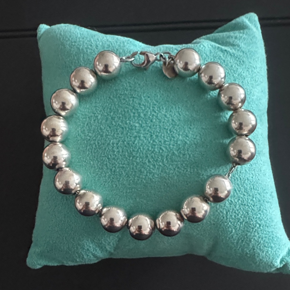 Tiffany & Co. Silver Bead Bracelet - Silver